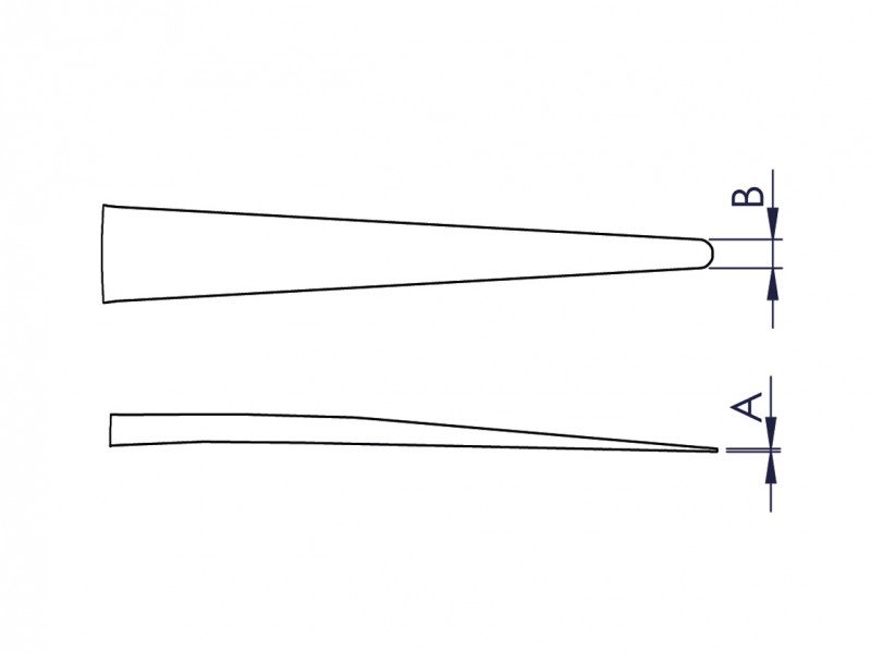 Pinzeta s vyměnitelným hrotem 242CFR.SA