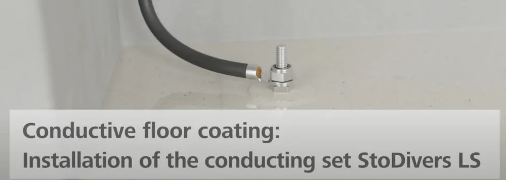 Zemnící sada pro antistatické nátěry