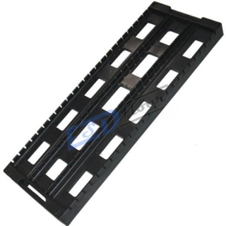 Černý DPS nosič 437x160x30mm 