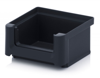  ESD skladová otevřená přepravka 85x102x50mm