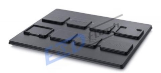 ESD paletové víki 1200x1020x40mm