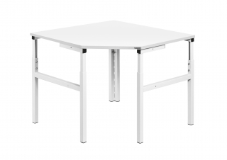 Specialized rohový spojný stůl 900×1050×500 mm (RAL 7035)