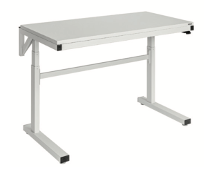 ESD Sigma pracovní stůl, elektricky nastavitelná výška, 1800x700 mm (RAL 7035)