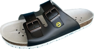  ESD pánské pantofle - černé, omyvatelné