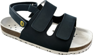  ESD dámské sandále - modré, suchý zip