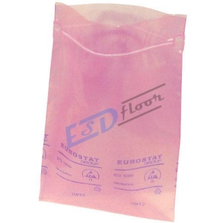 ESD sáčky 76x127 mm - disipativní se zipem - 50um