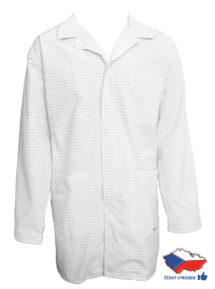  ESD plášť - bílý, typ1