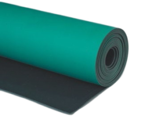 ESD podložka na stůl 1,2x10m - zelená, celá role