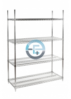 ESD Drátěný regál 440x1220x1590