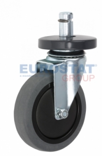 Sada ESD koleček pro drátěný regál