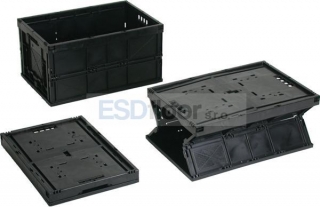 Antistatická skládací přepravka 600x400x320mm